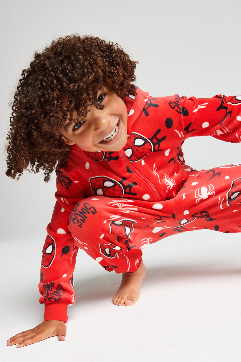Marvel - Spiderman Boys Fleece Onesie