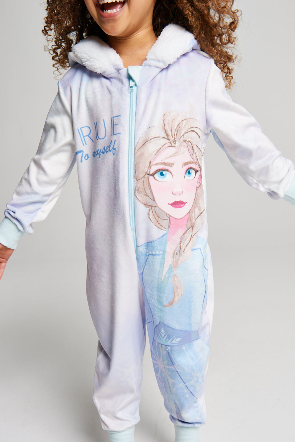 Girls Frozen Fleece Onesie