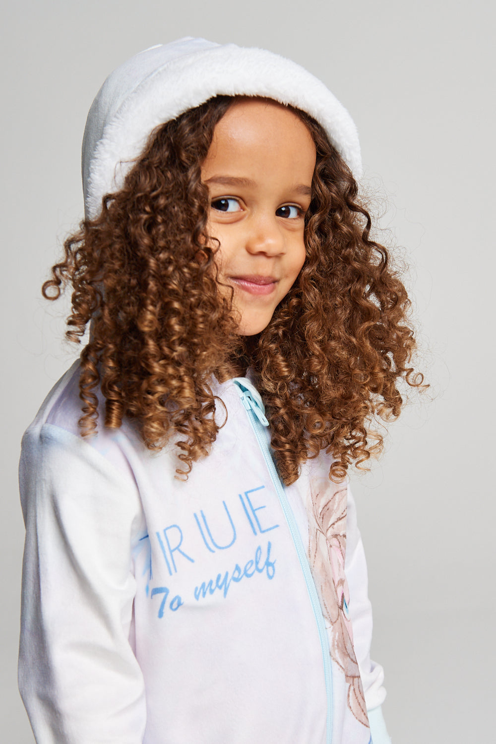 Girls Frozen Fleece Onesie