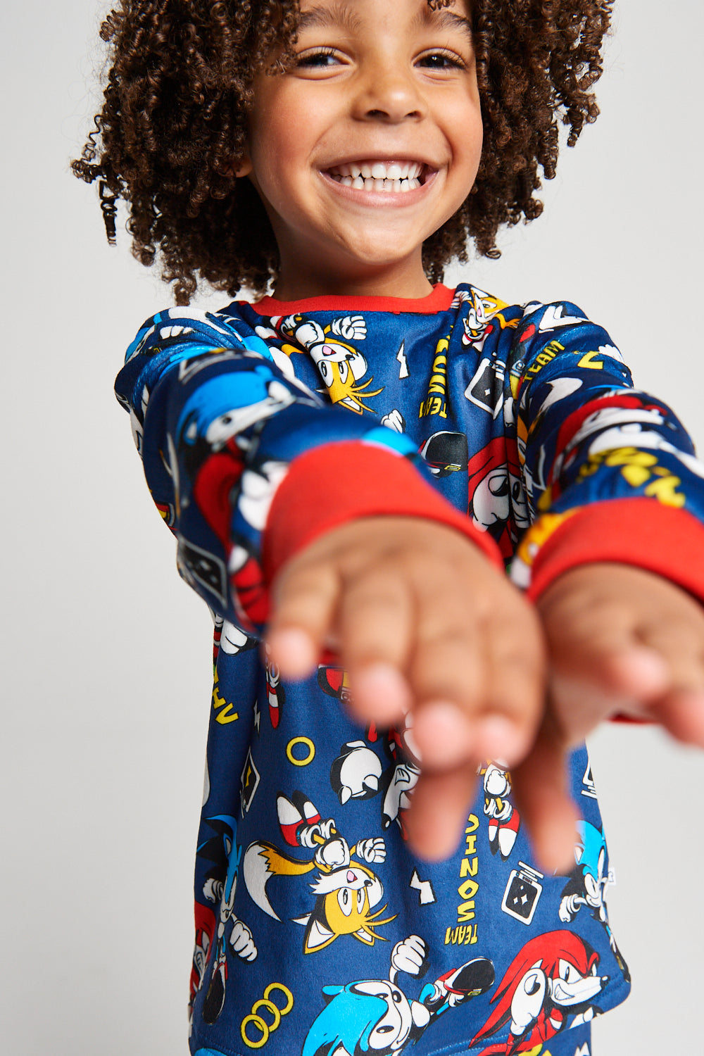 Sonic The Hedgehog Fleece Twosie Pyjama Set