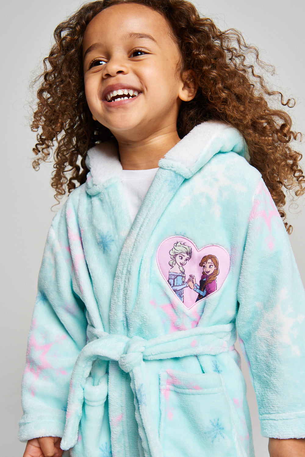 Girls Frozen Dressing Gown