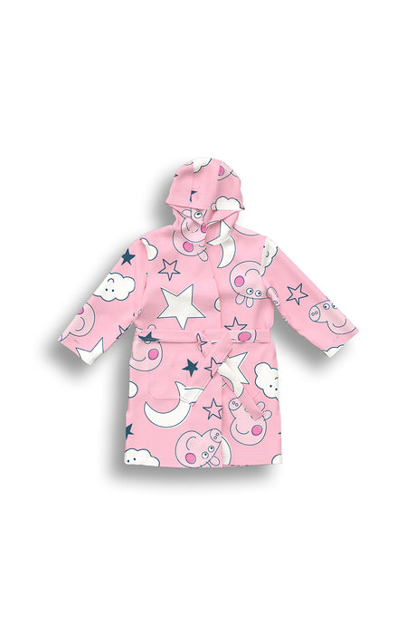Peppa Pig Girls Fleece Dressing Gown