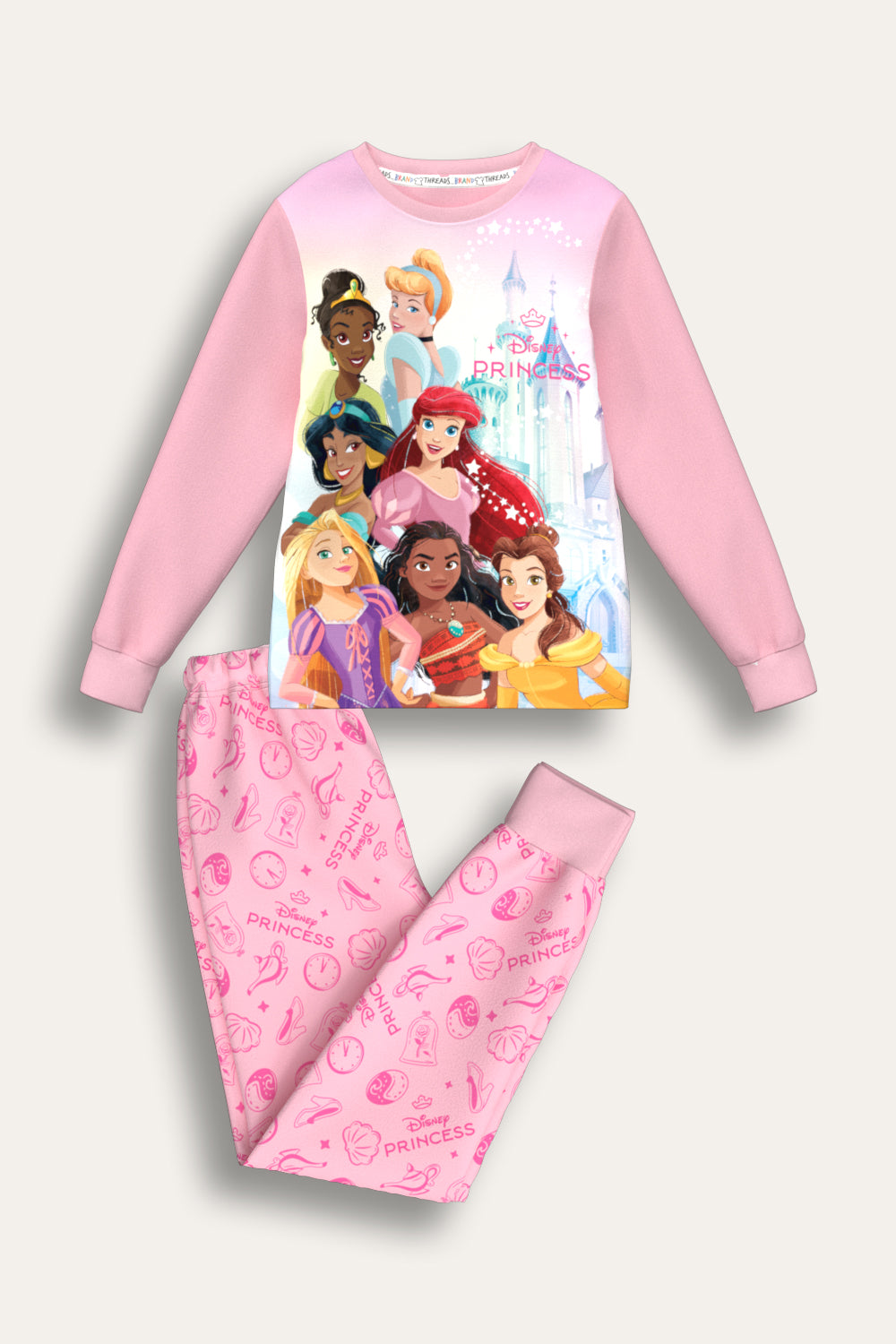 Disney Princesses Girls Pyjamas