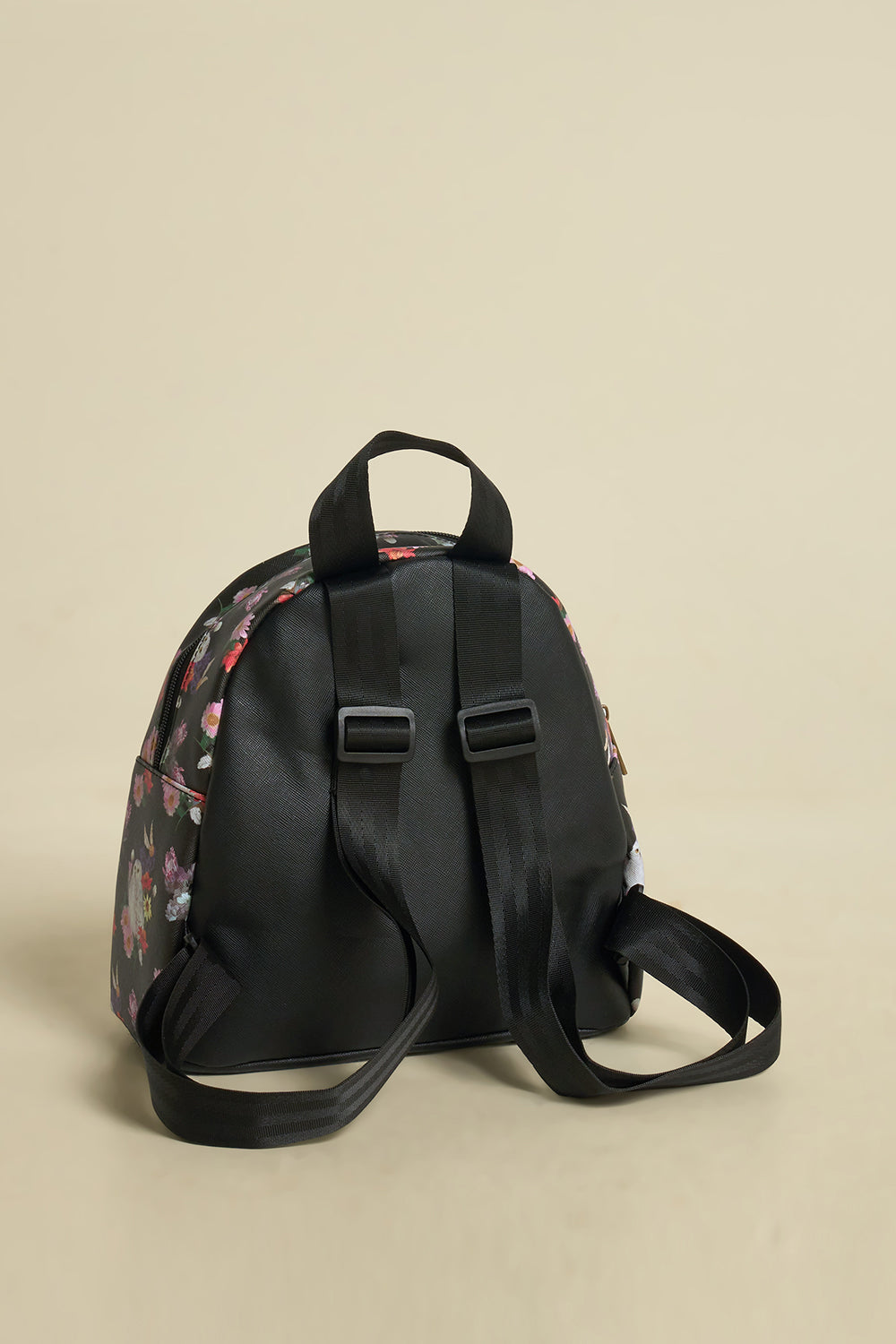 Harry Potter Black Floral Hedwig Backpack