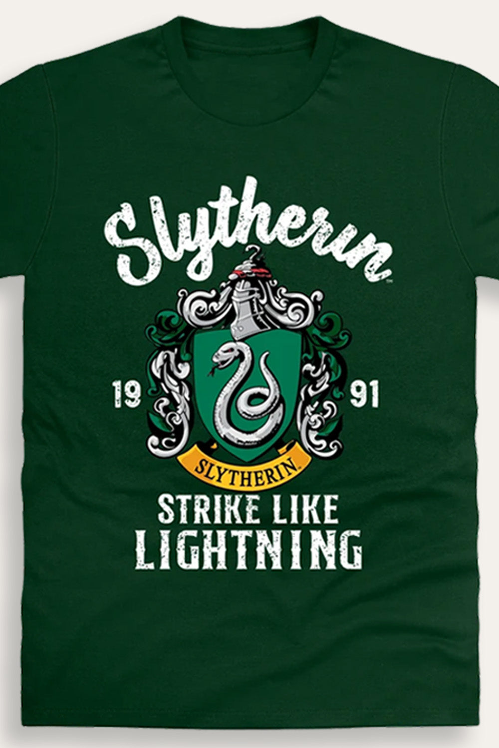 Harry Potter Slytherin Unisex Adults Green T-Shirt