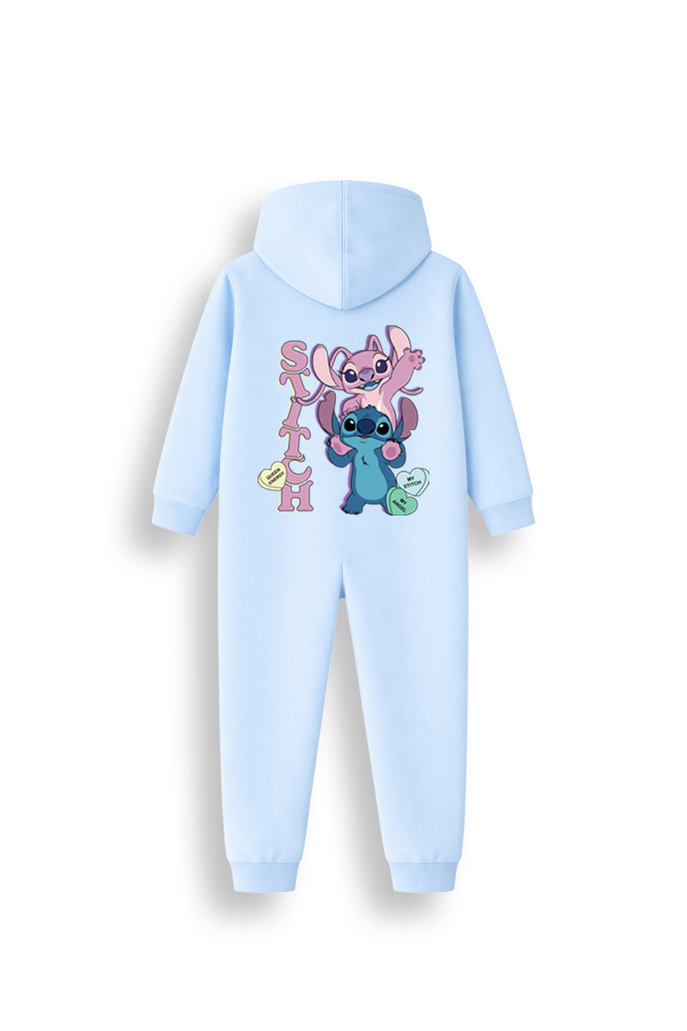 Disney Lilo and Stitch Girls Hooded Onesie