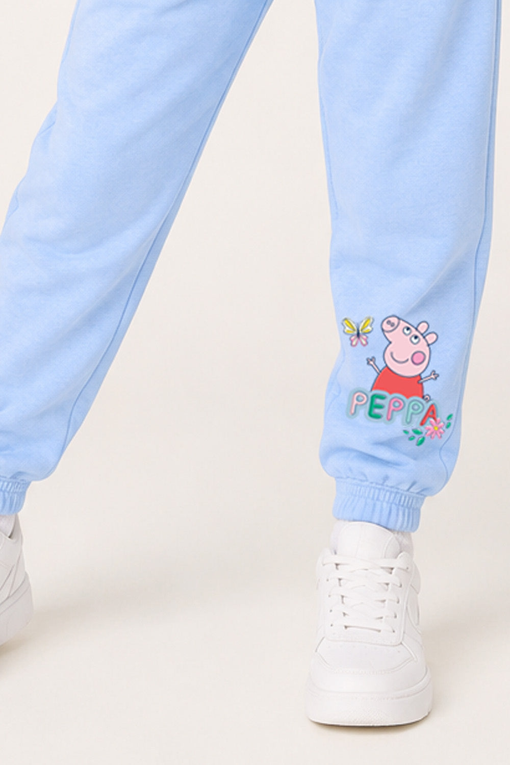 Peppa Pig Girls Blue Sweatshirt and Joggers Set