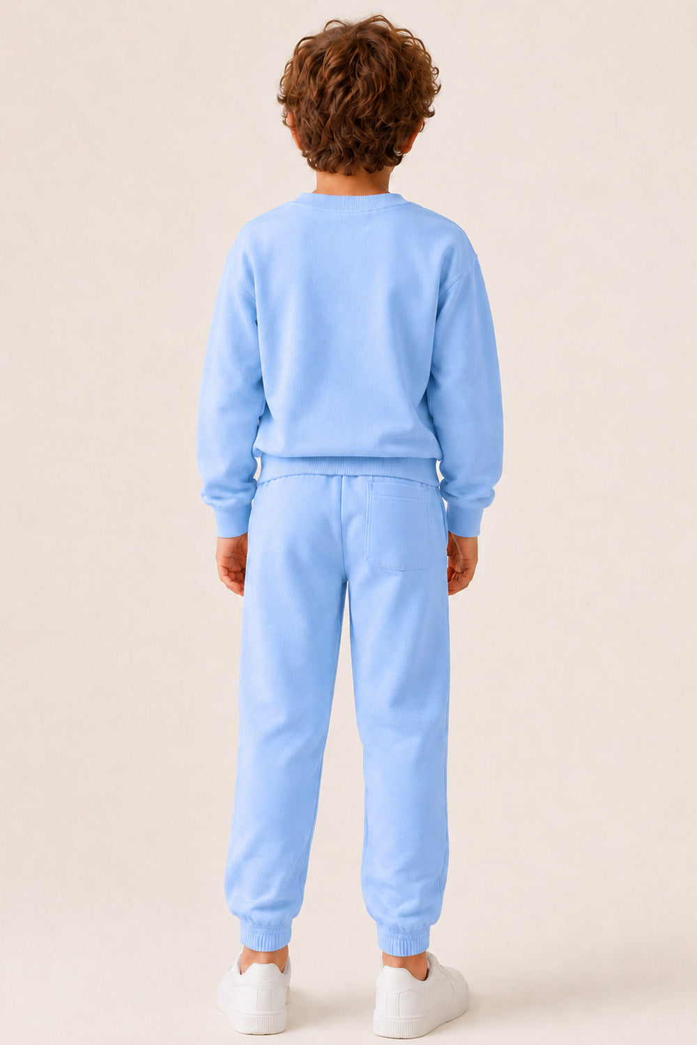 Sonic the Hedgehog Boys Blue Sweat and Jogger Set