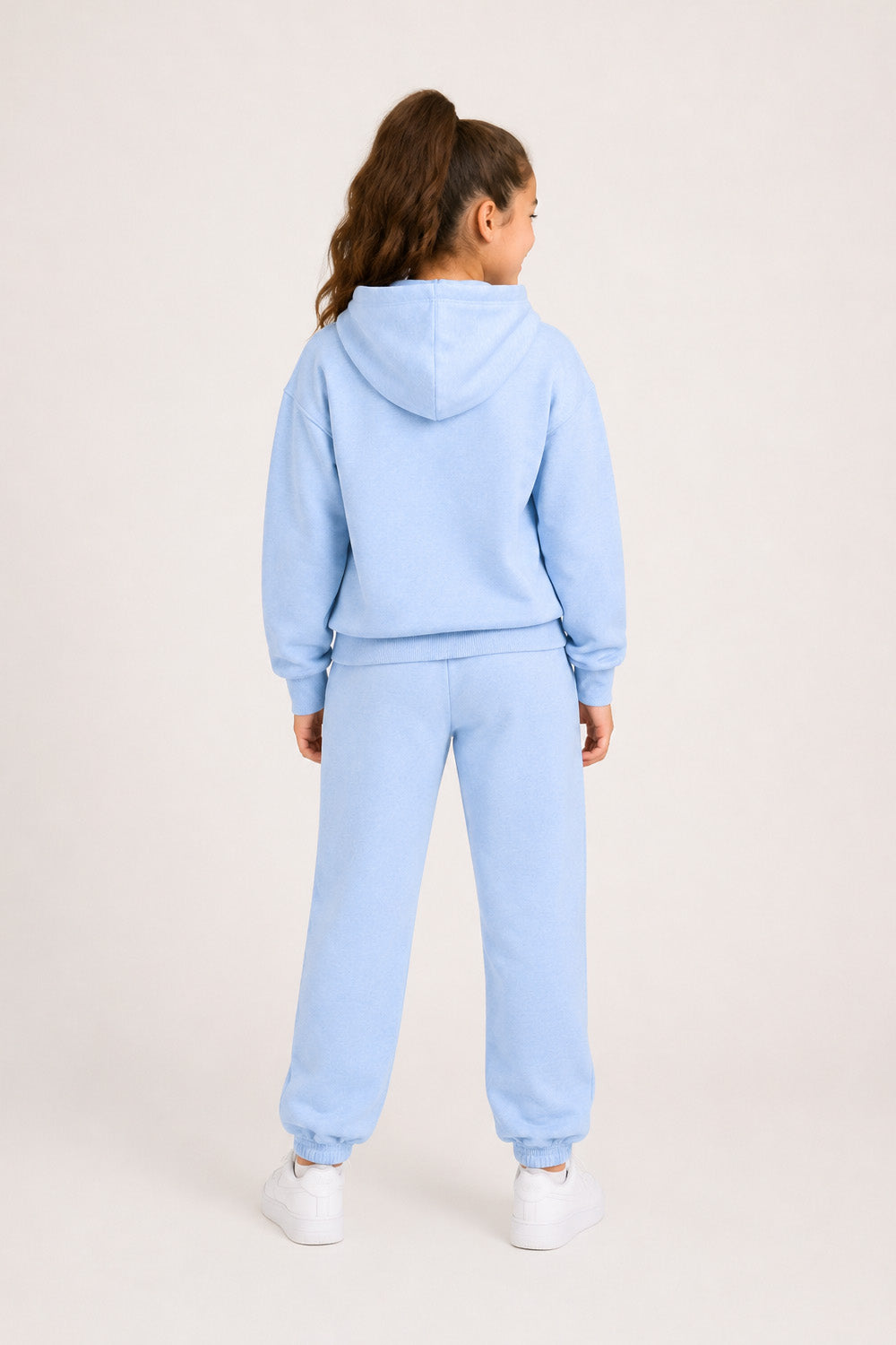 Disney Princess Girls Blue Hoodie and Joggers Set