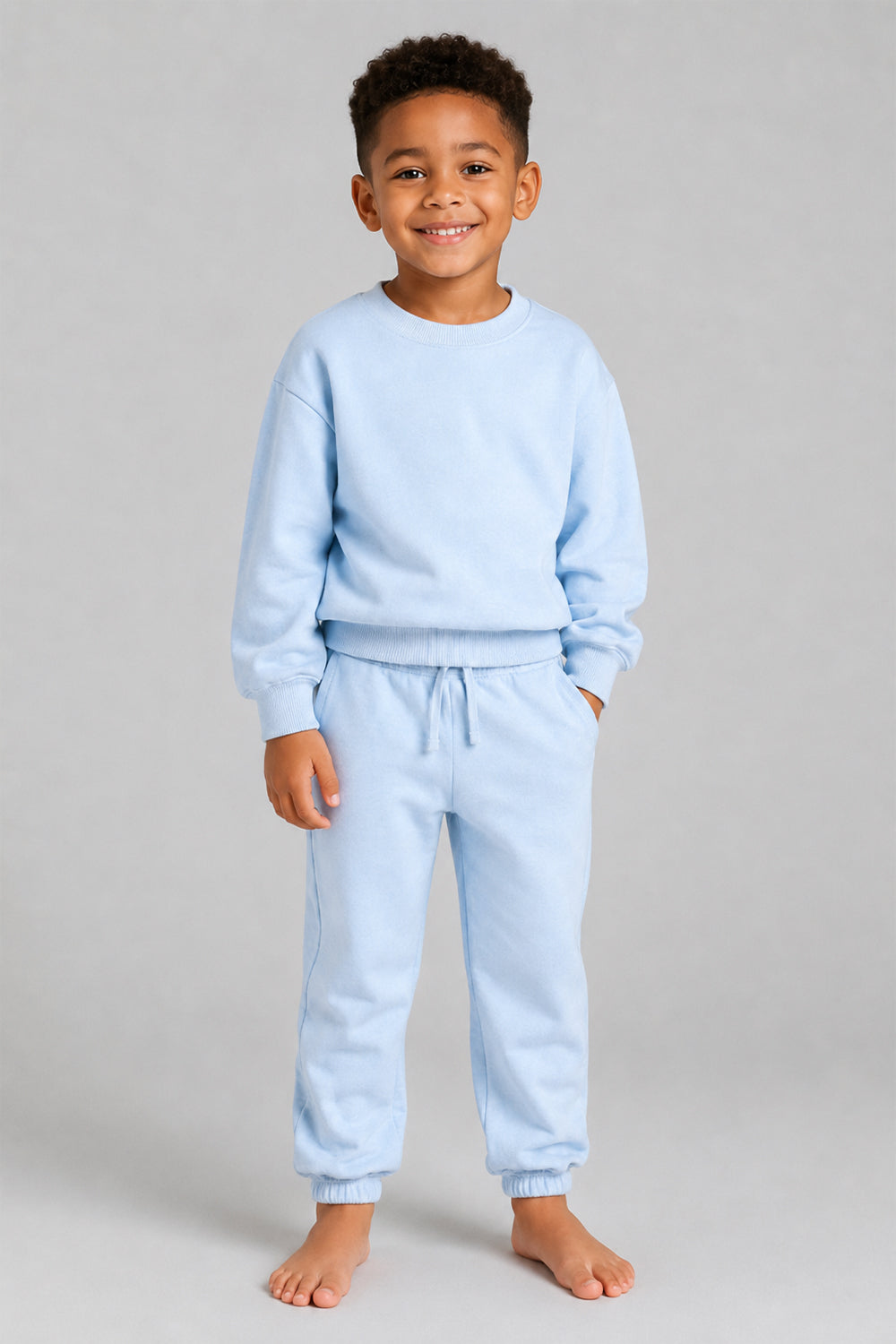 Unisex Kids Sweatshirt Tracksuit Set