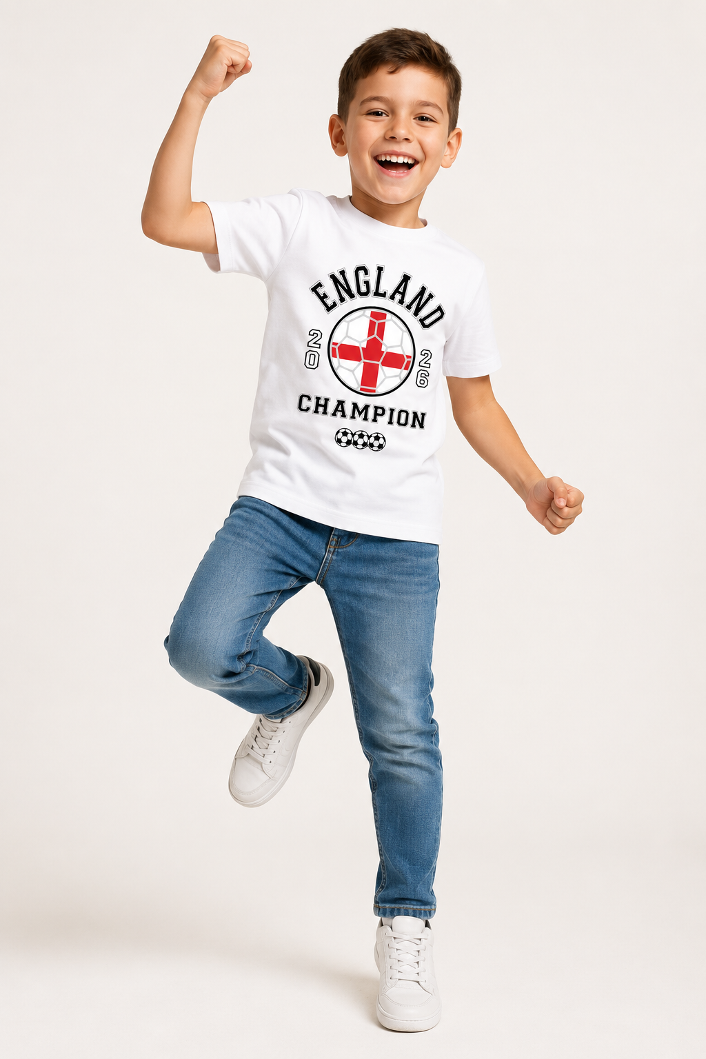 Kids England Football T-Shirt