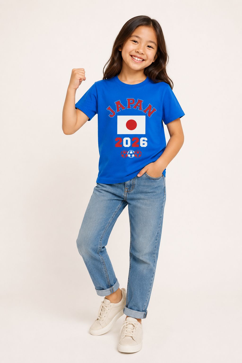 Kids Japan Football T-Shirt