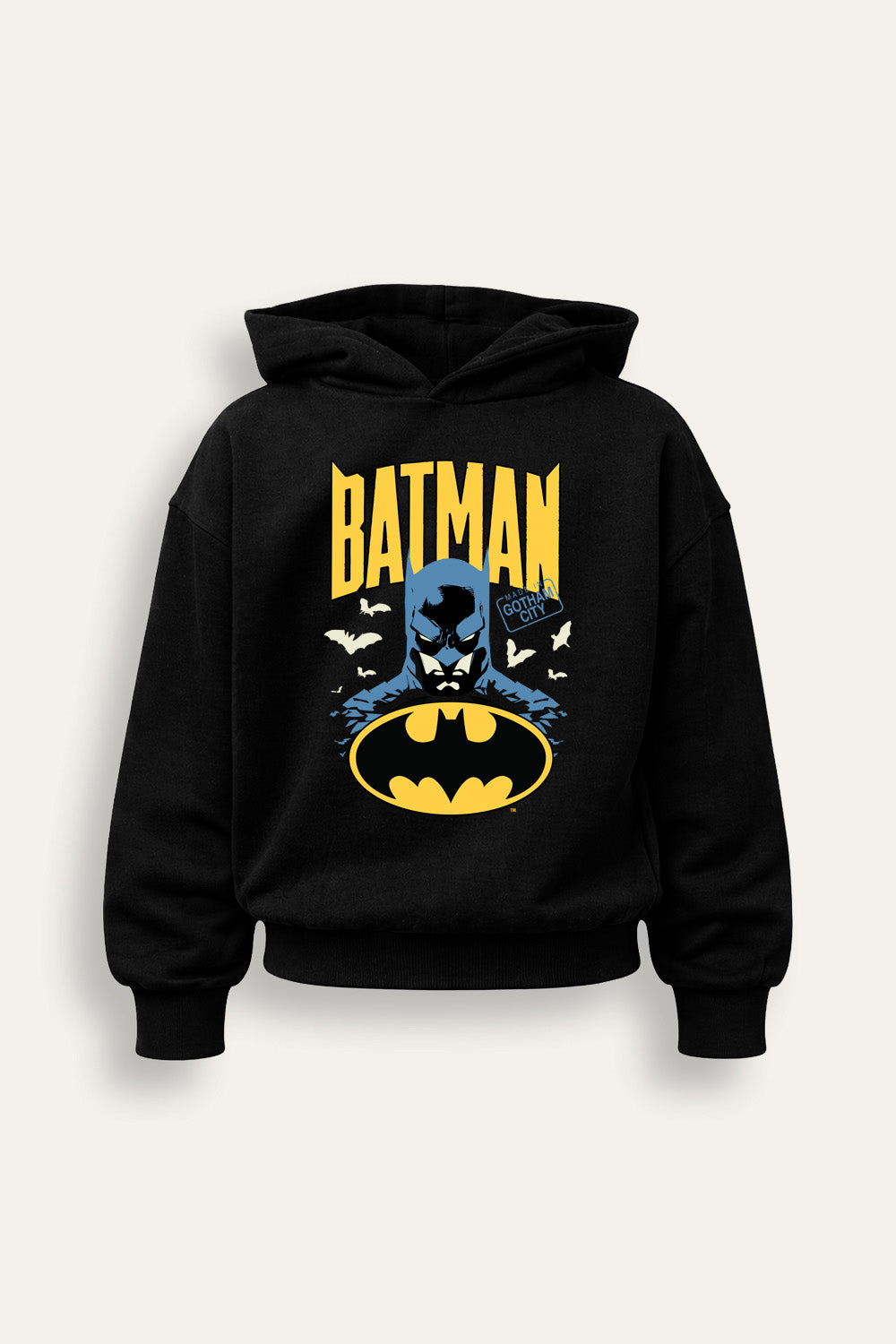 Batman Boys Black Hoodie