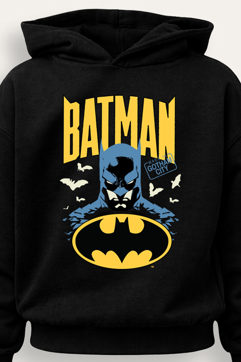 Batman Boys Black Hoodie