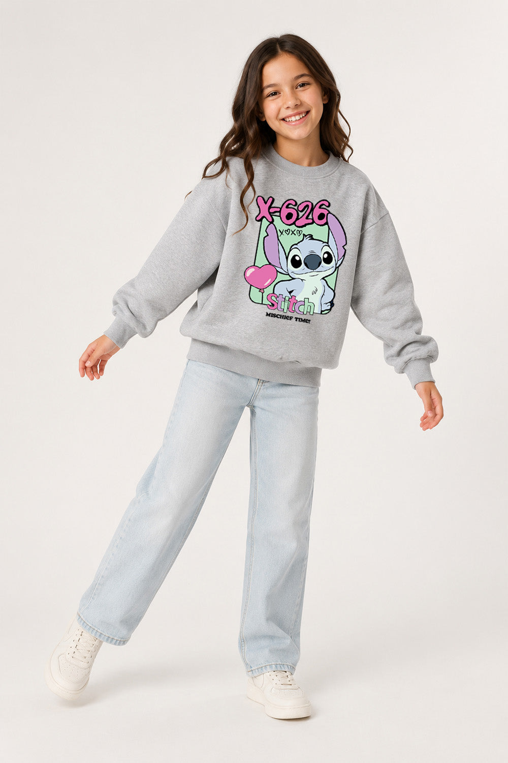 Girls Lilo and Stitch Sweatshirt Disney Kids