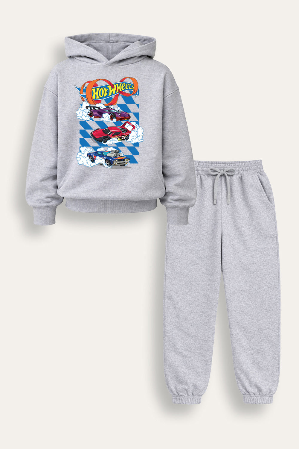 Hot Wheels Boys Hoodie and Joggers Set
