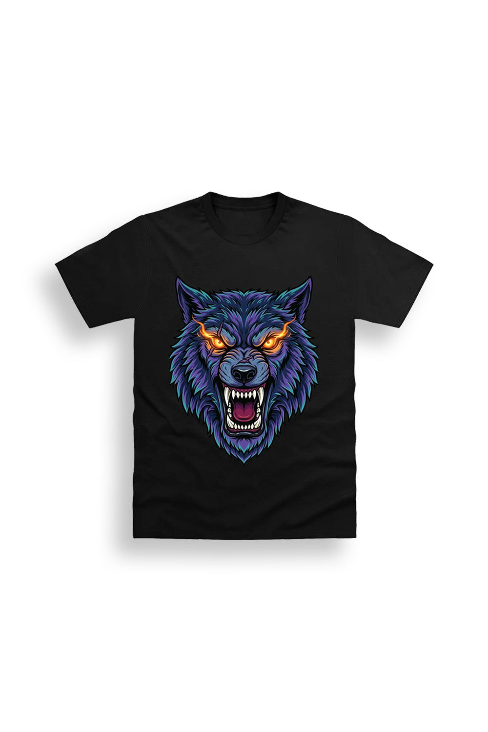 Werewolf Mens Black Halloween T-Shirt