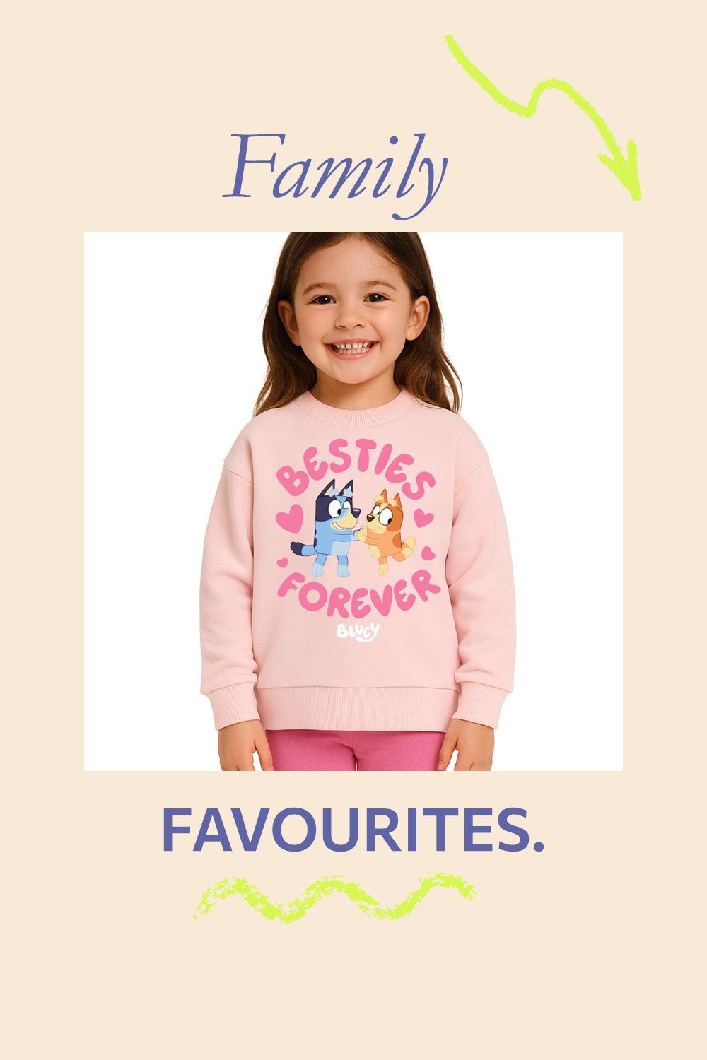 Bluey Girls Day Loungewear Set - Brand Threads