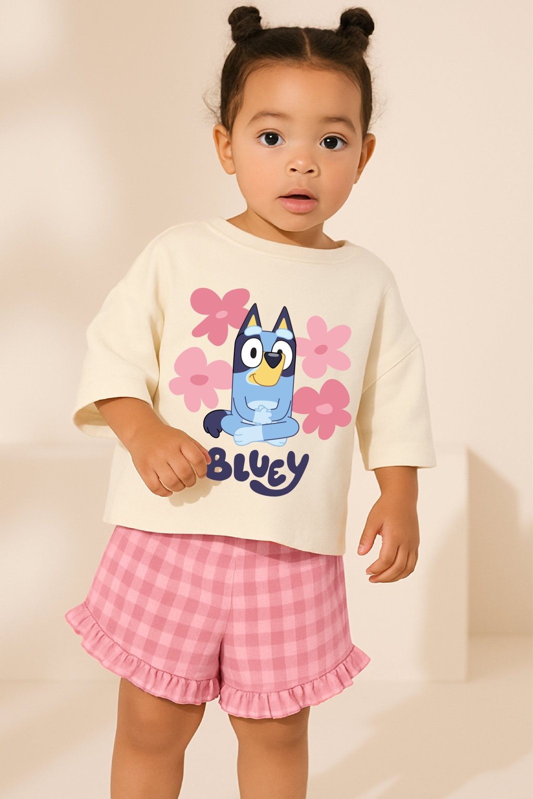 Bluey Girls Daywear Set T Shirt & Shorts - Brand Threads
