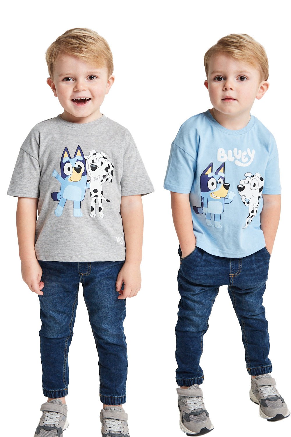 Boys Bluey T-Shirt 2 pack - Brand Threads