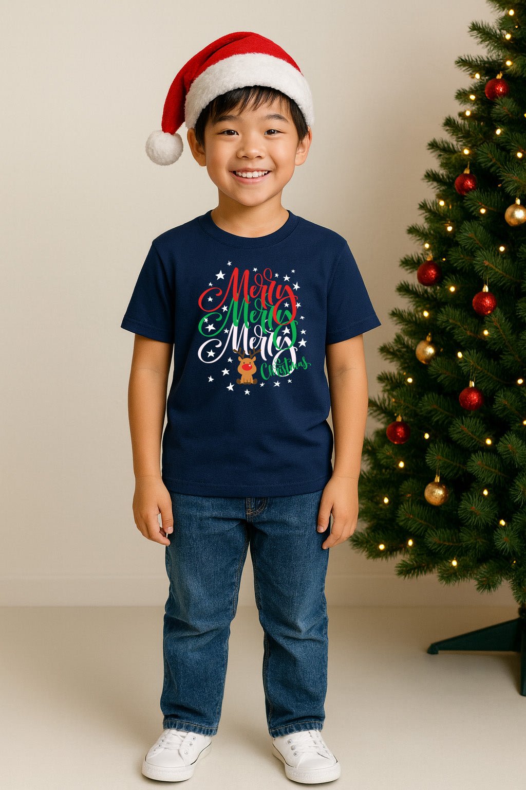Boys Christmas T-Shirt - Brand Threads