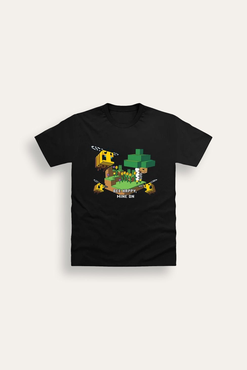 Boys Minecraft Black T-Shirt - Brand Threads