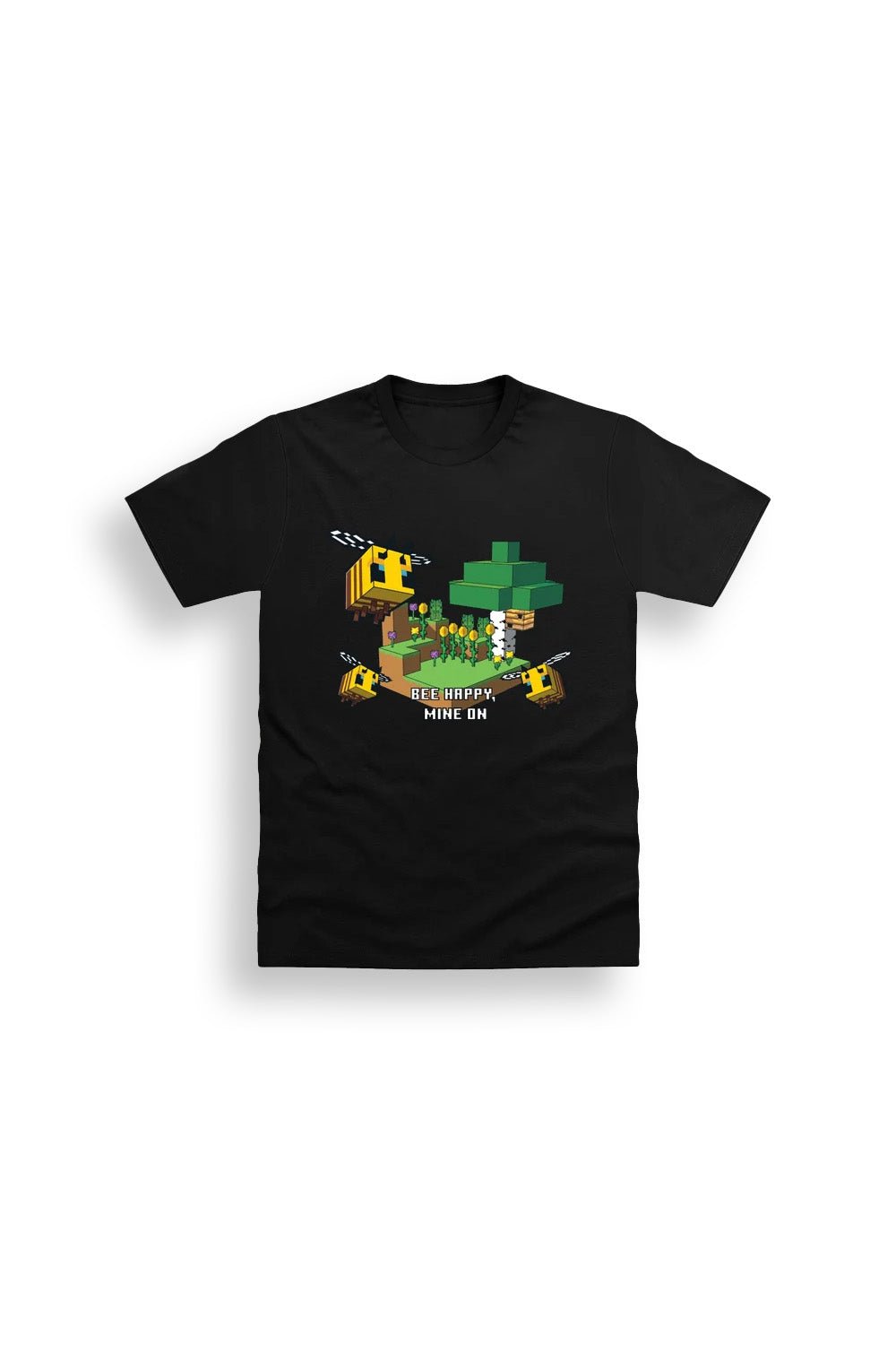 Boys Minecraft Black T-Shirt - Brand Threads