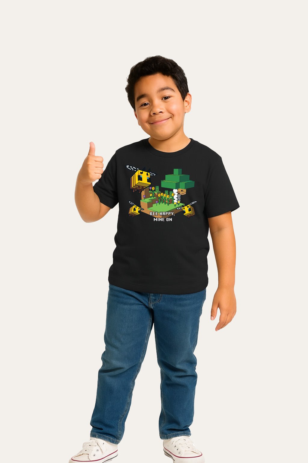 Boys Minecraft Black T-Shirt - Brand Threads