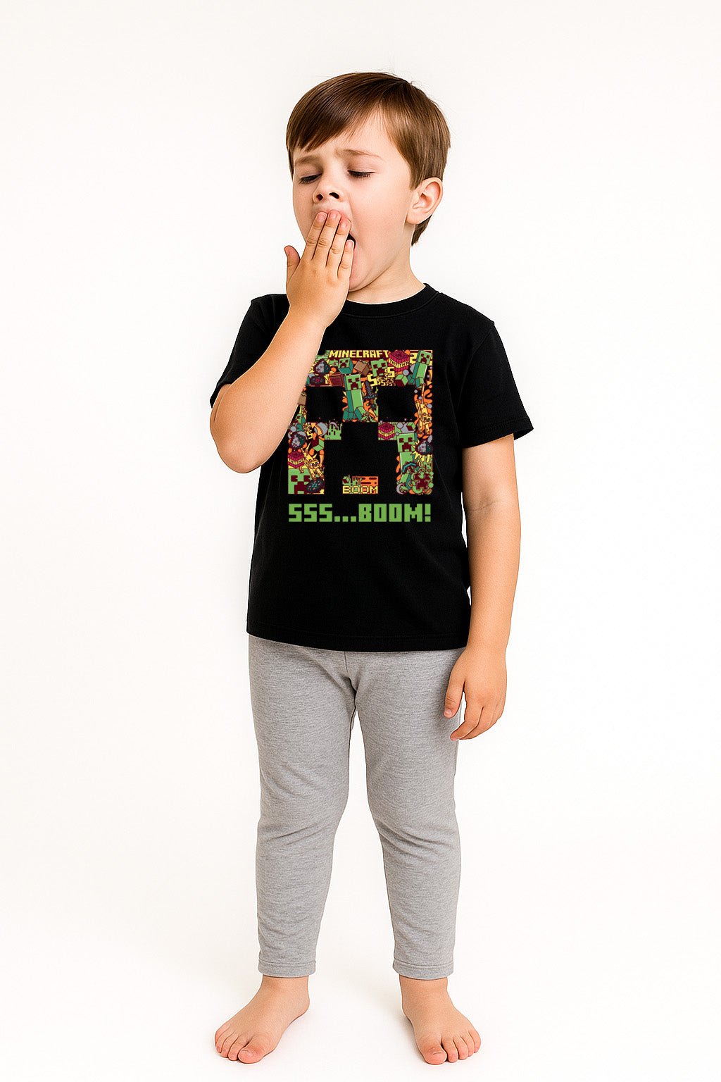 Boys Minecraft Pyjamas Set - Brand Threads