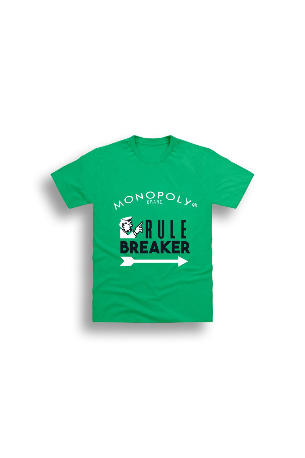 Boys Monopoly Board Game T-Shirt – Green Graphic Tee with Classic Logo - Brand Threads