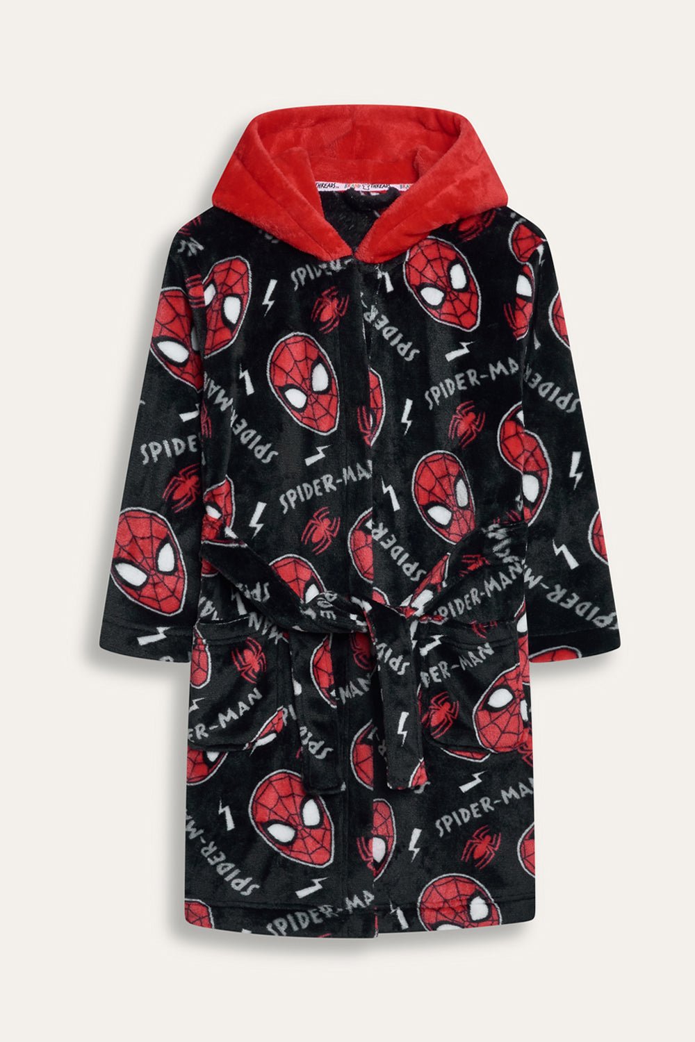 Boys Spider-Man Dressing Gown - Brand Threads