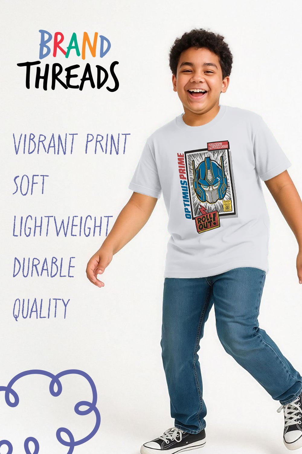 Boys Transformers T Shirt - Brand Threads