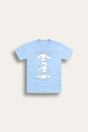 Cinnamoroll Girls Blue T-Shirt Official Sanrio Character Tee - Brand Threads
