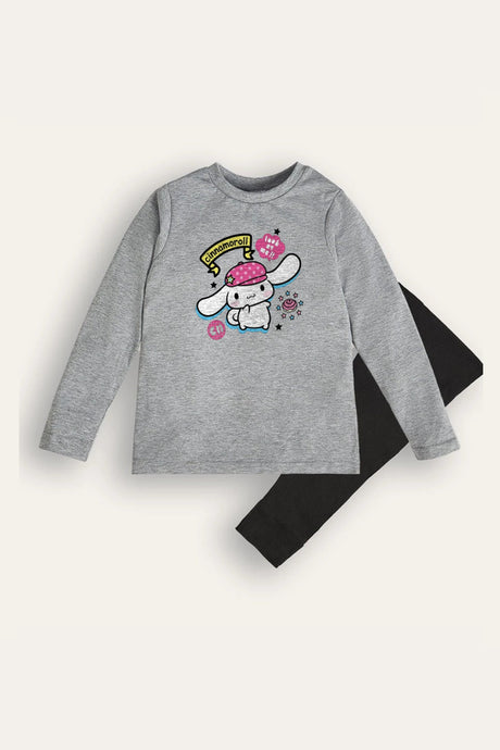 Cinnamoroll Girls Grey Pyjama Set - Brand Threads