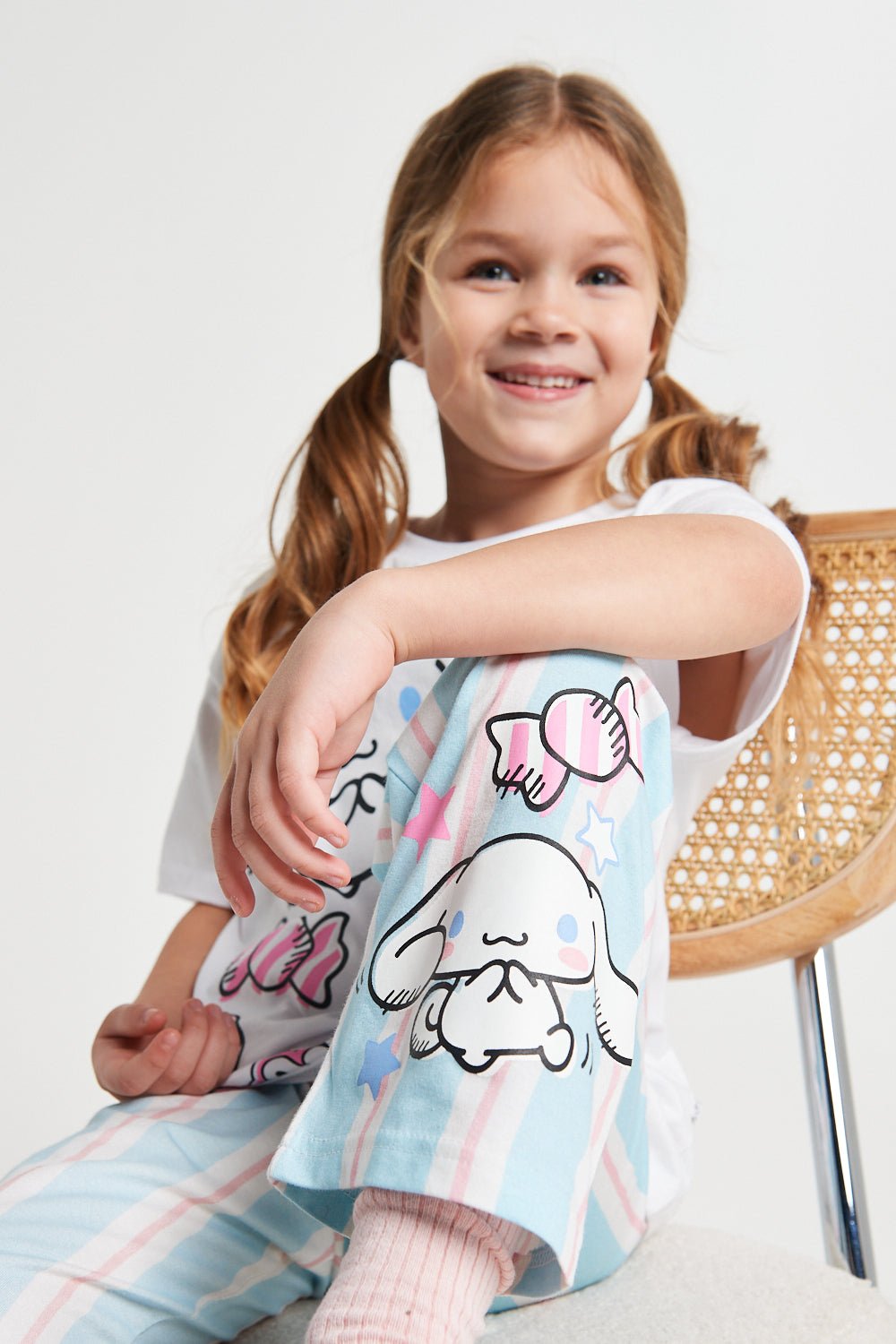 Cinnamoroll Girls Long Leg Pyjama Set - Brand Threads