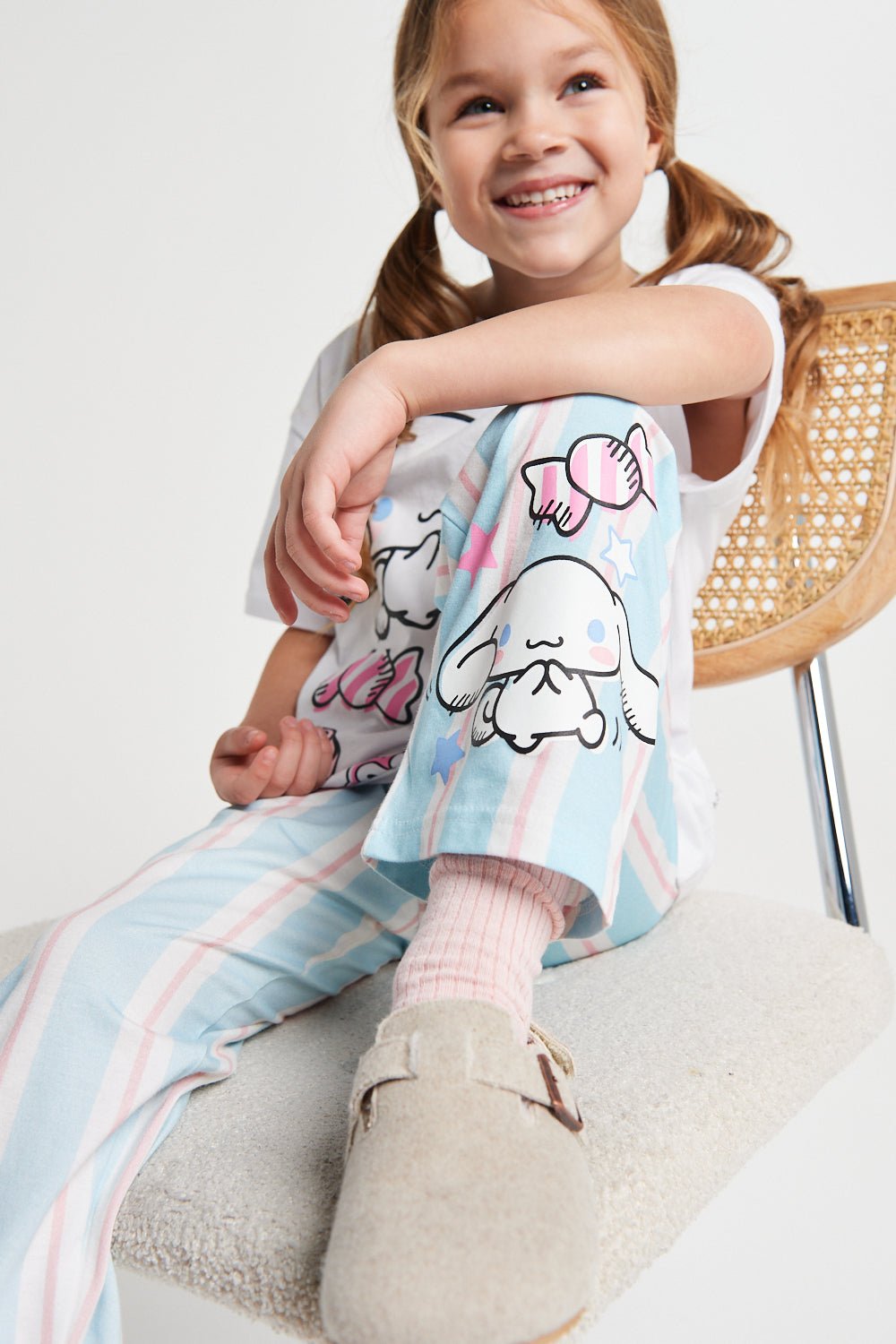 Cinnamoroll Girls Long Leg Pyjama Set - Brand Threads