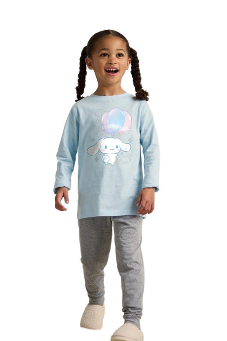 Cinnamoroll girls pyjamas – long sleeve blue pyjama set - Brand Threads