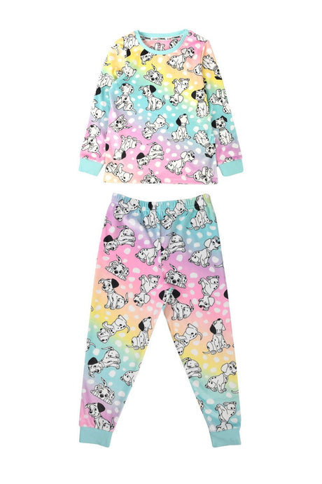 Disney 101 Dalmatians Girls Fleece Pyjamas - Brand Threads