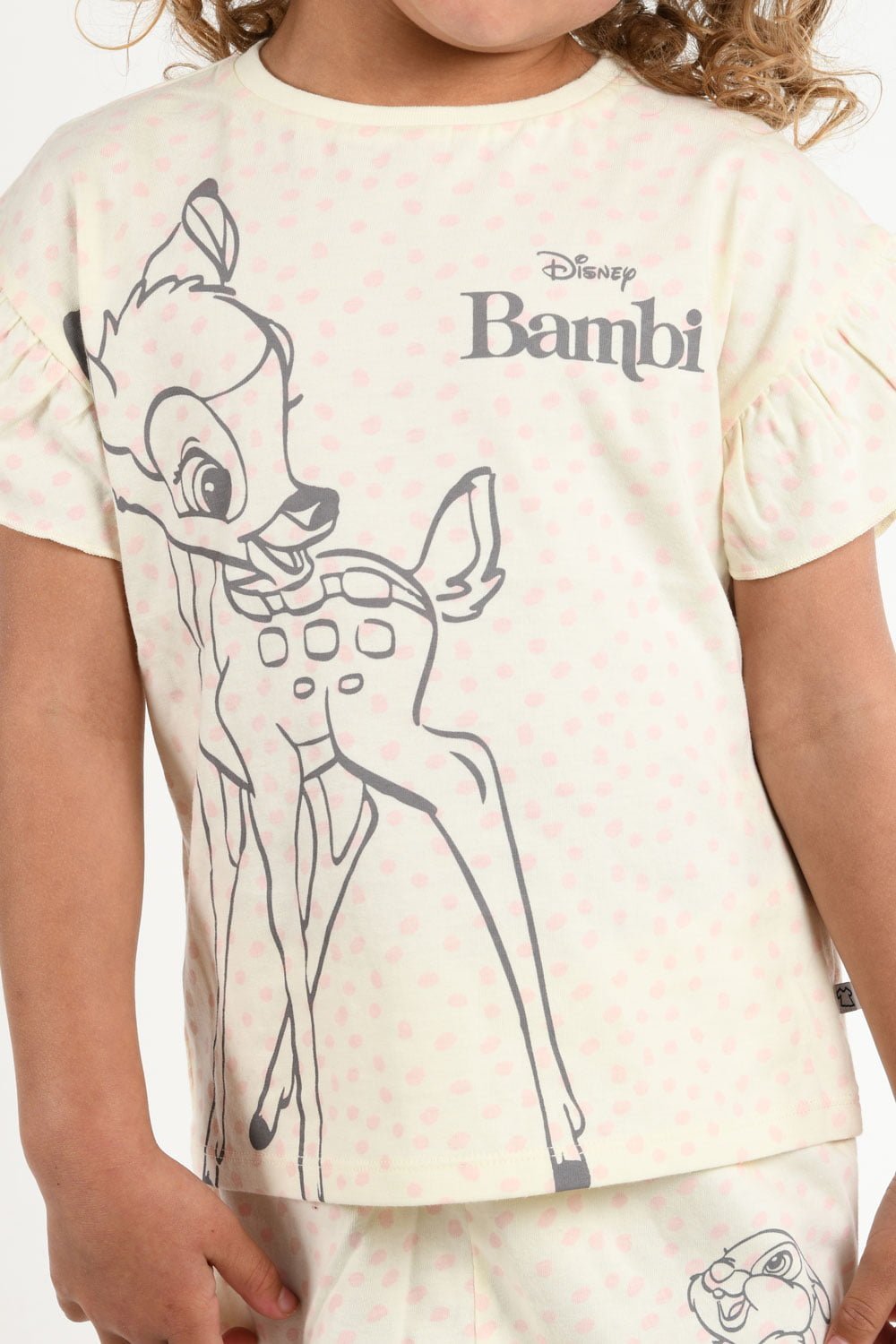 Disney Bambi Girls BCI Cotton Shortie Pyjamas - Brand Threads