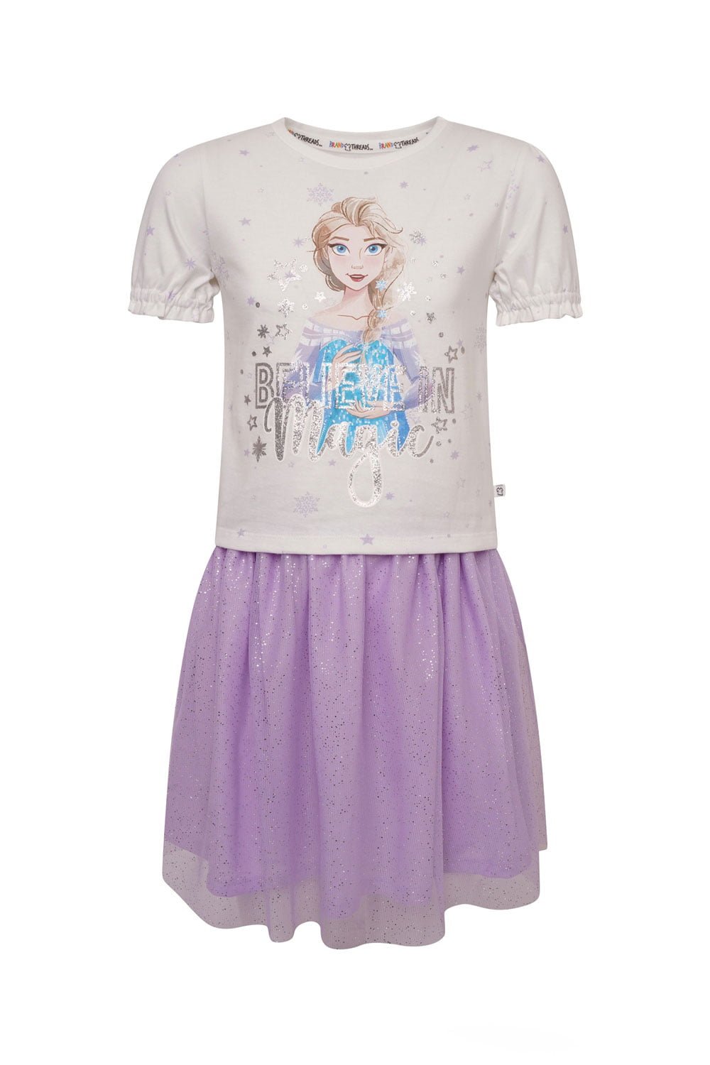 Disney Frozen Girls BCI Cotton Girls Daywear Set - Brand Threads