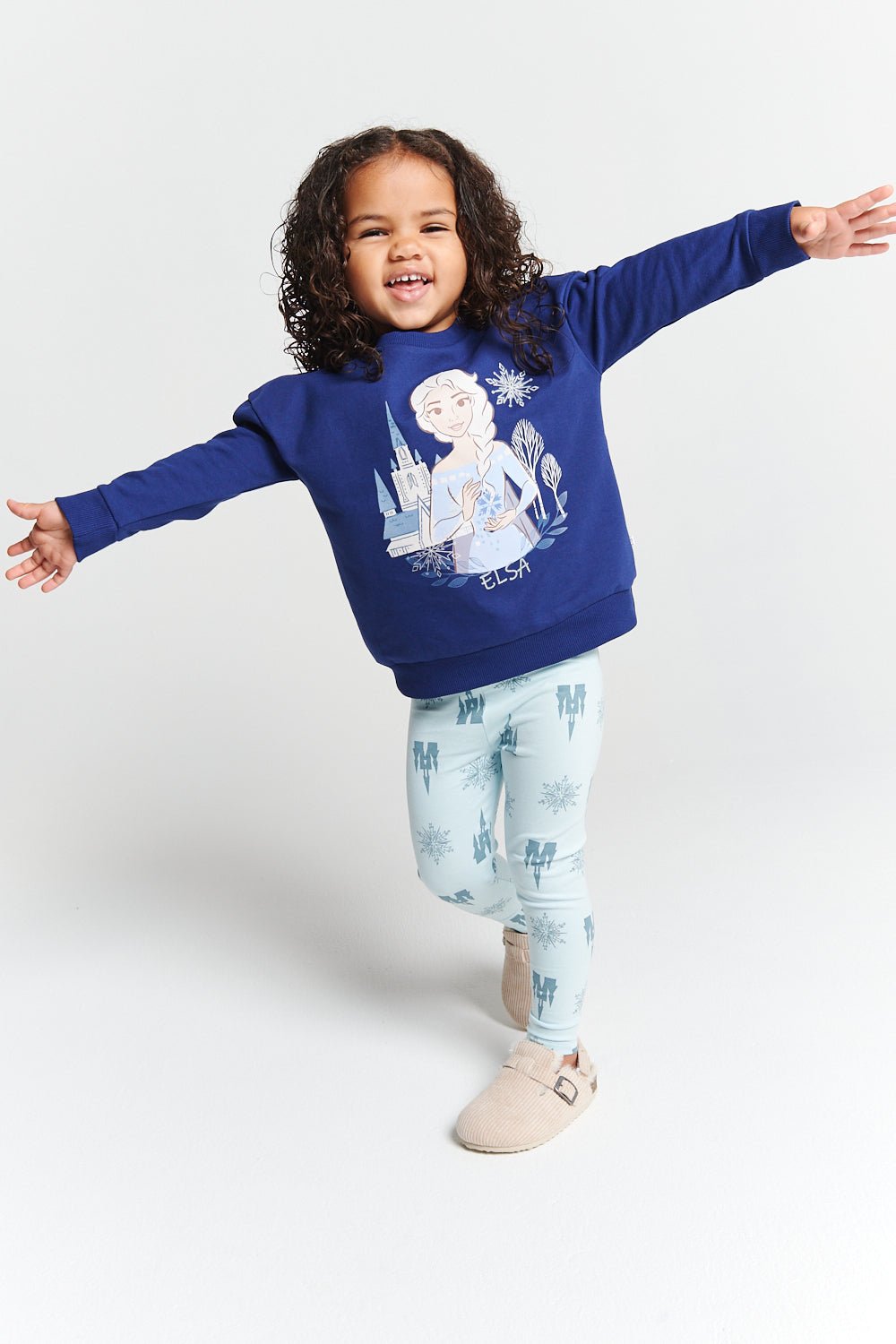Disney Frozen Girls Top & Leggings Set - Brand Threads
