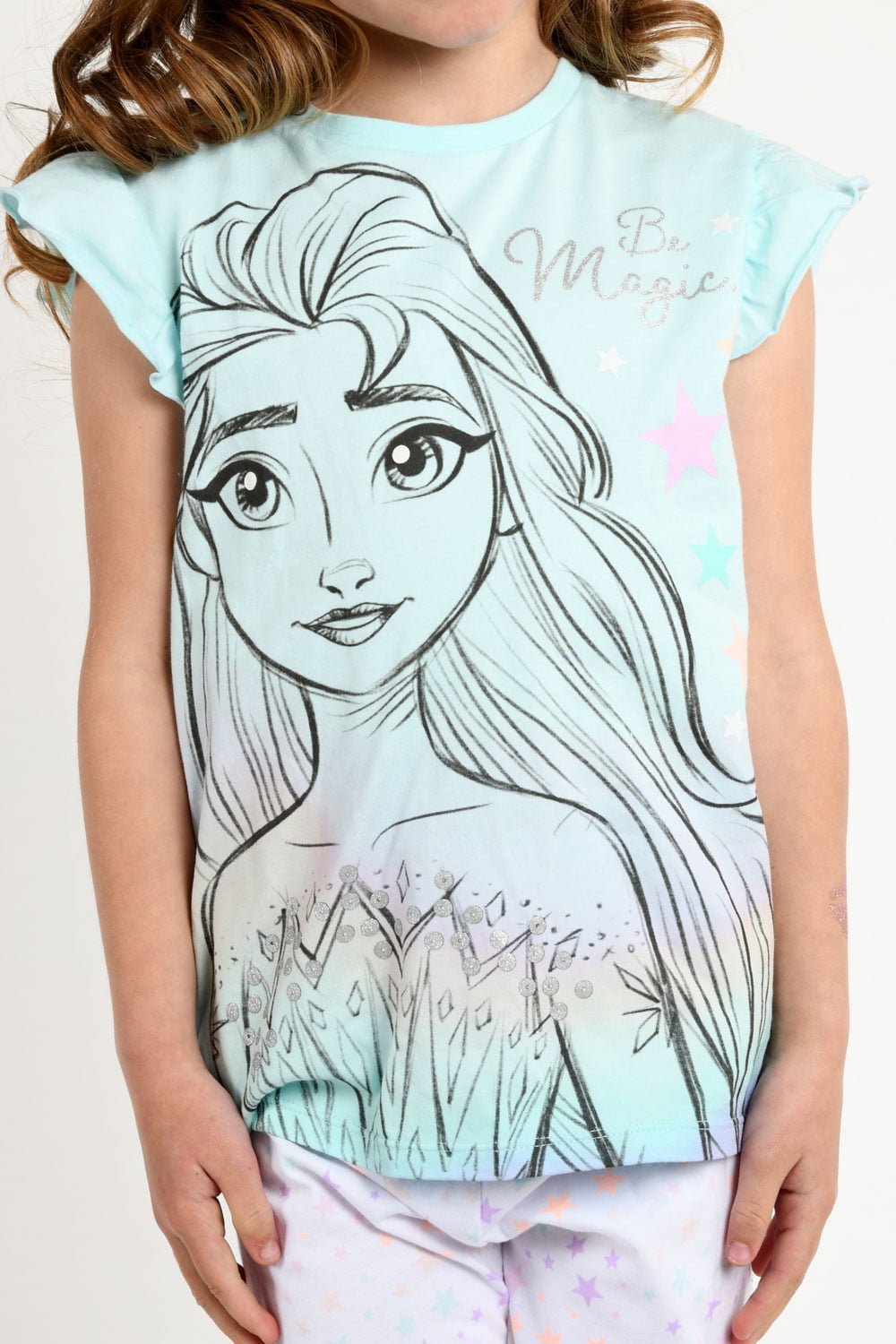 Disney Frozen Organic Cotton Short Sleeve Pyjamas - Brand Threads