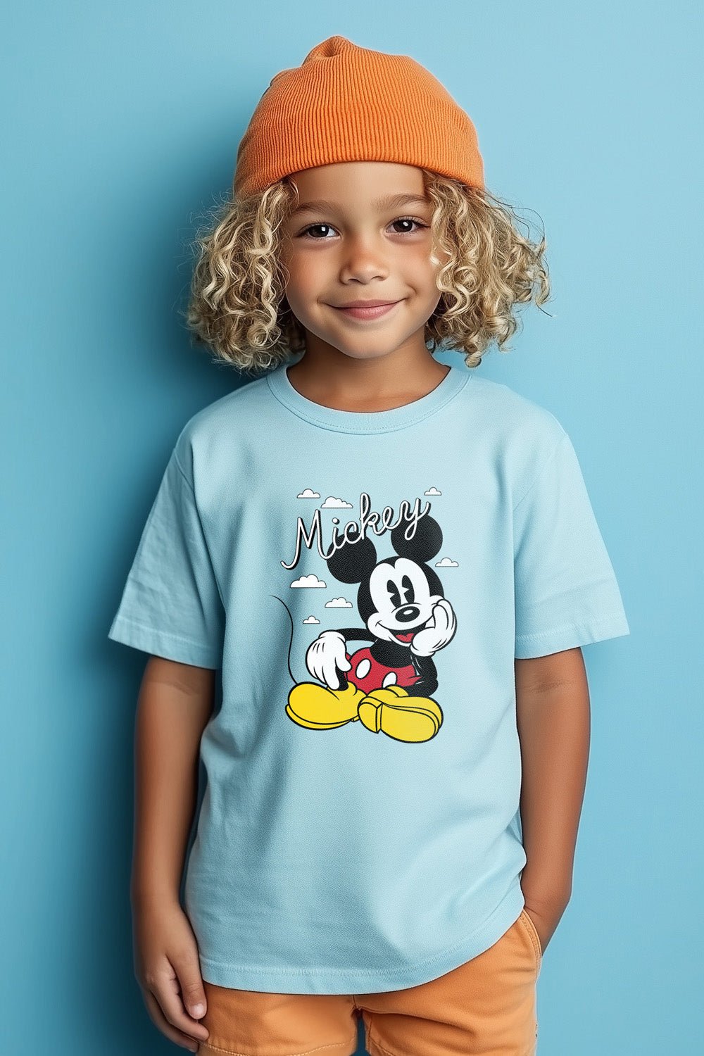 Disney Mickey Mouse Blue T-Shirt for Kids - Brand Threads