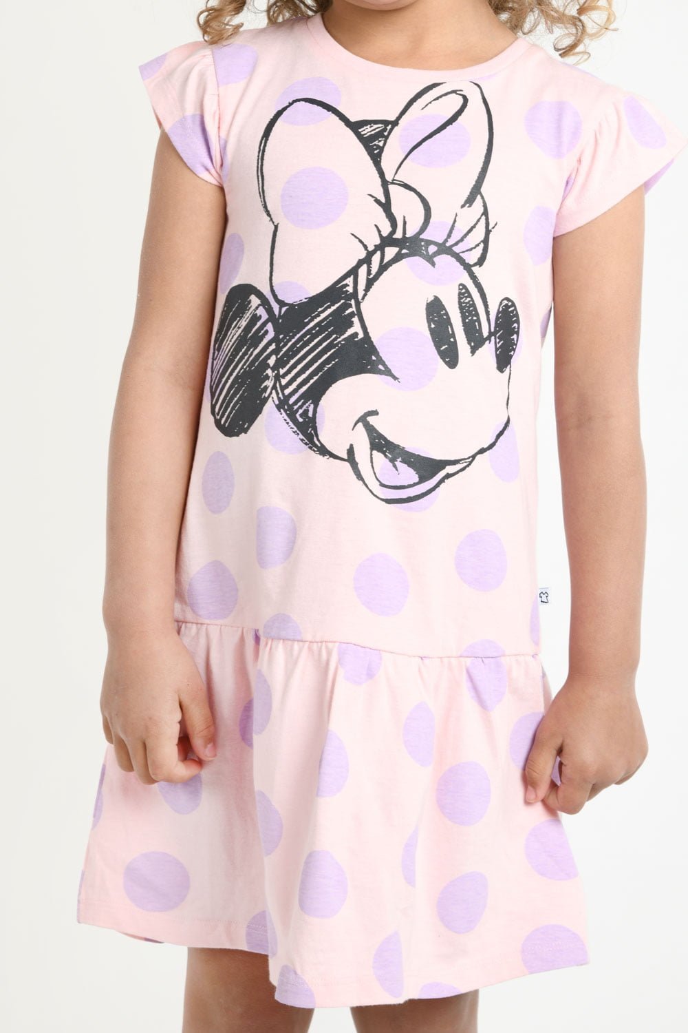 Disney Minnie Mouse Girls BCI Cotton Dress - Brand Threads