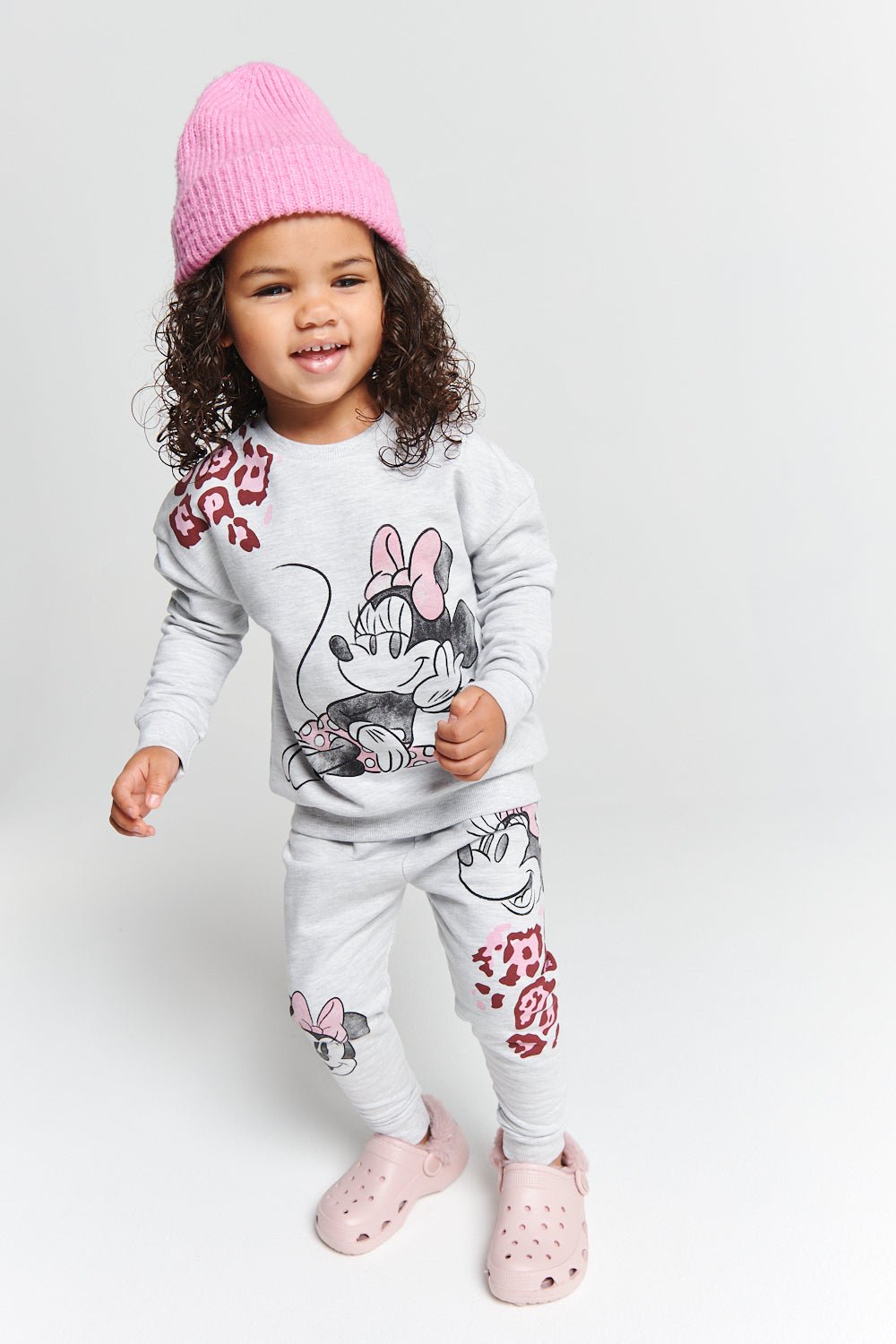 Disney Minnie Mouse Girls Jogger Set - Brand Threads