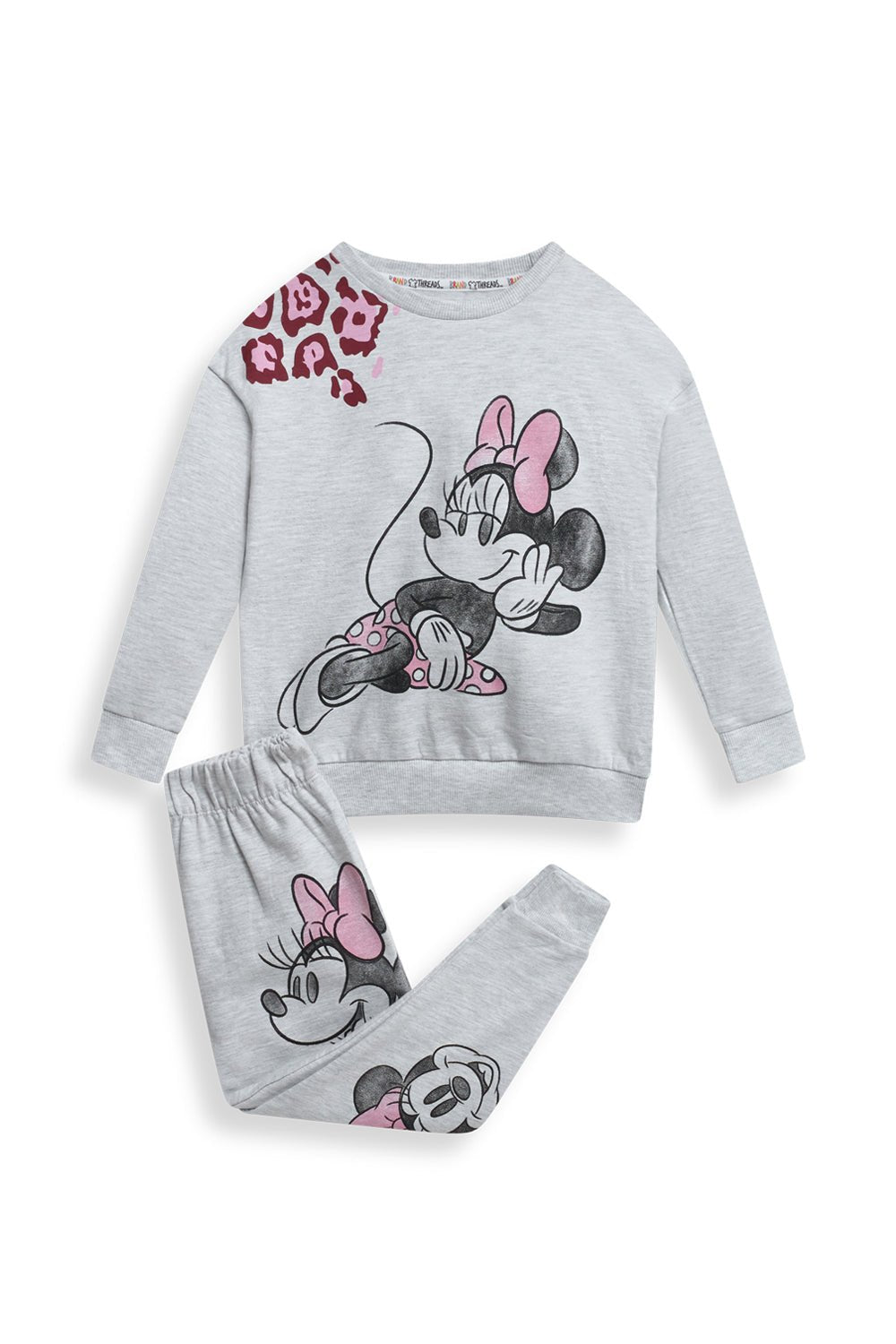 Disney Minnie Mouse Girls Jogger Set - Brand Threads