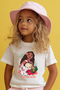 Disney Moana 2 Girls T-Shirt – White 100% Cotton Short Sleeve Tee - Brand Threads