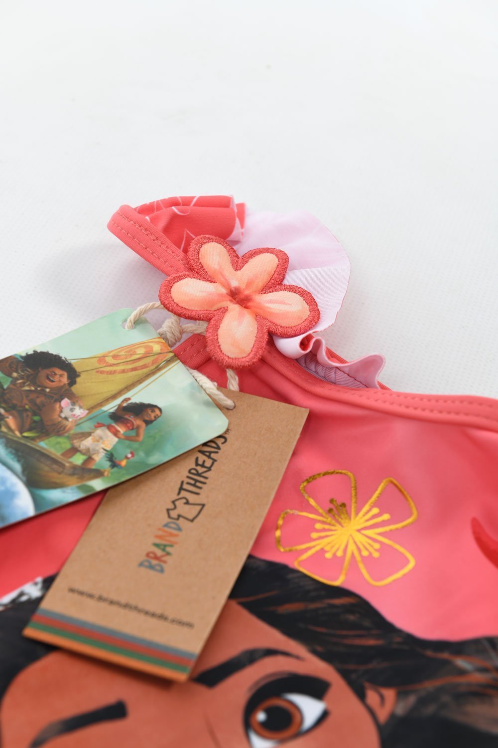 Disney Princess Girls Moana 2 Piece Swimwear - Brand Threads