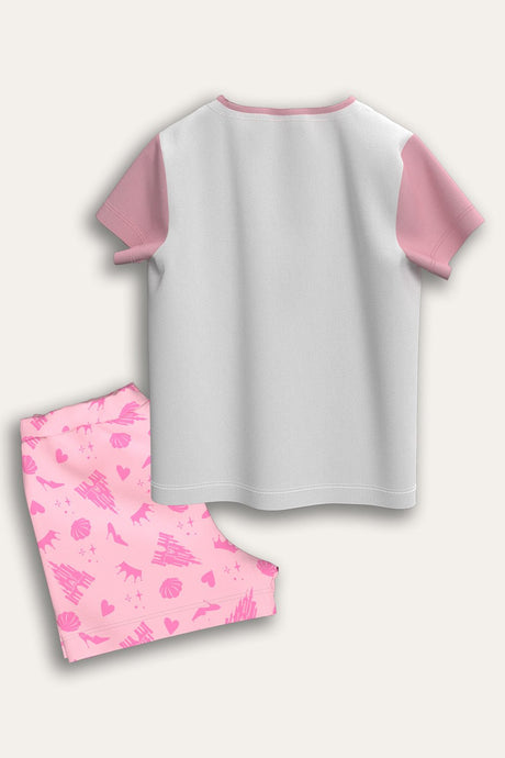 Disney Princess Girls Short Pyjama Set - Brand Threads