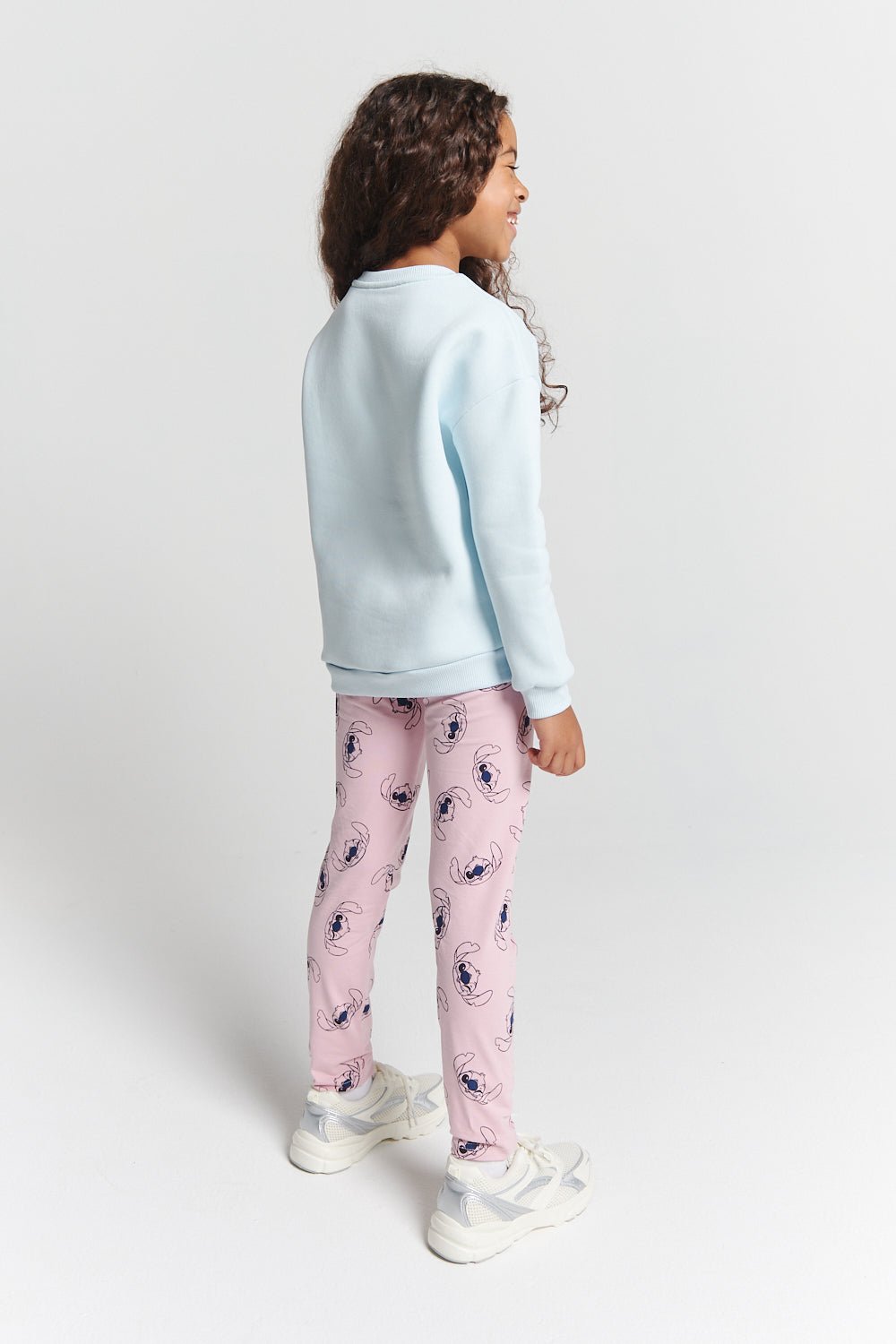 Disney Stitch Girls Top & Leggings Set - Brand Threads